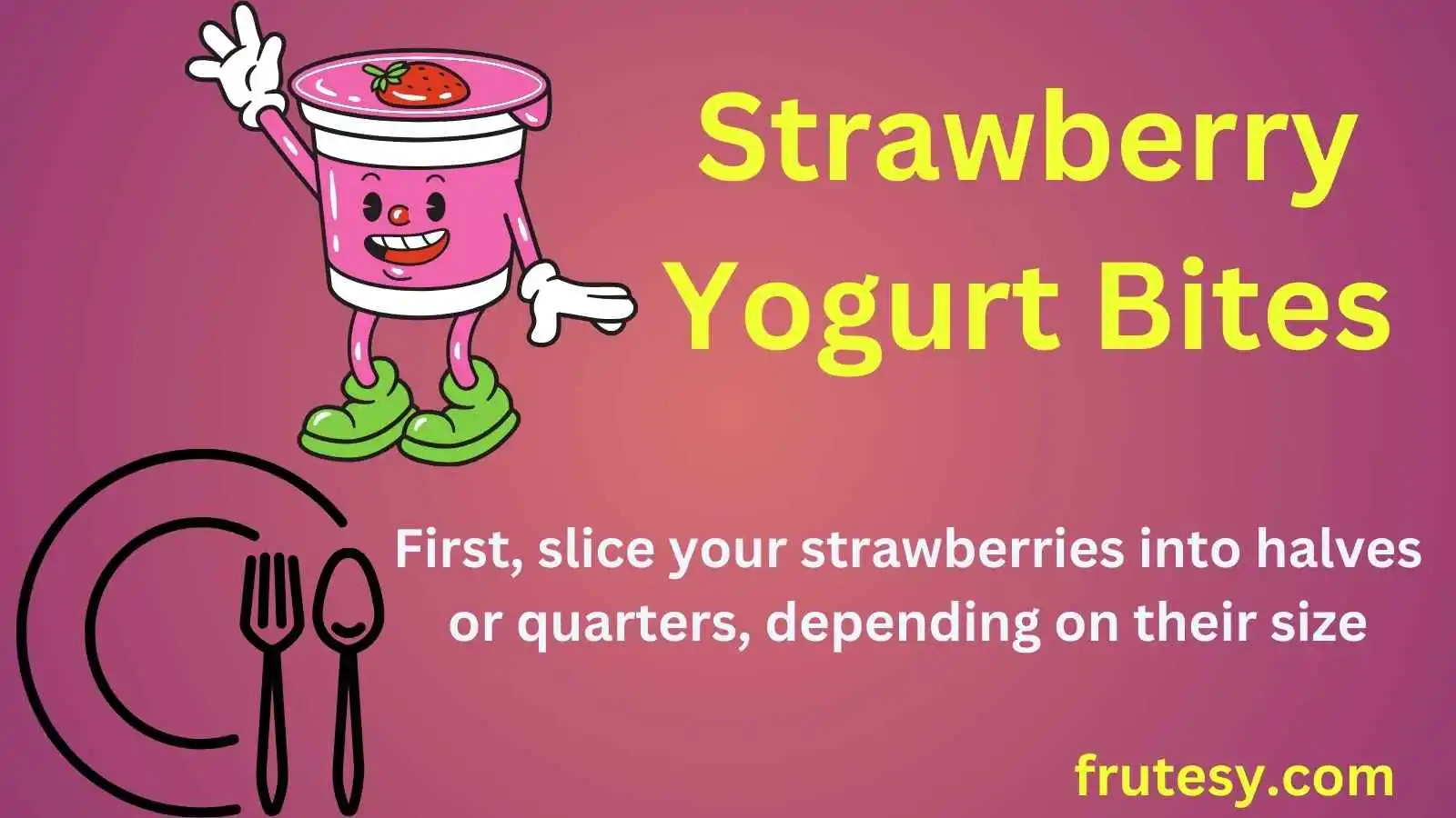 Strawberry Yogurt Bites