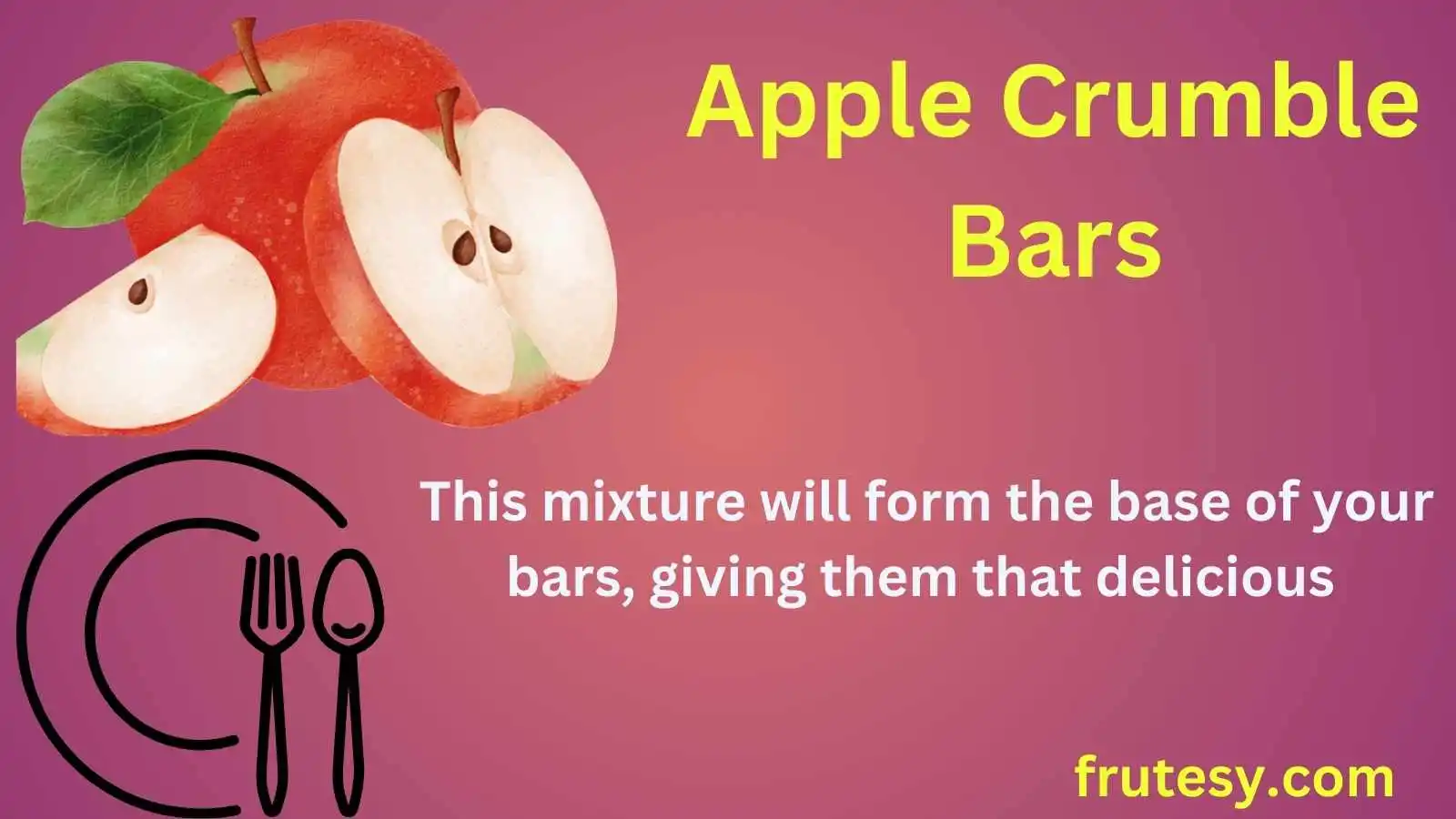 Apple Crumble Bars